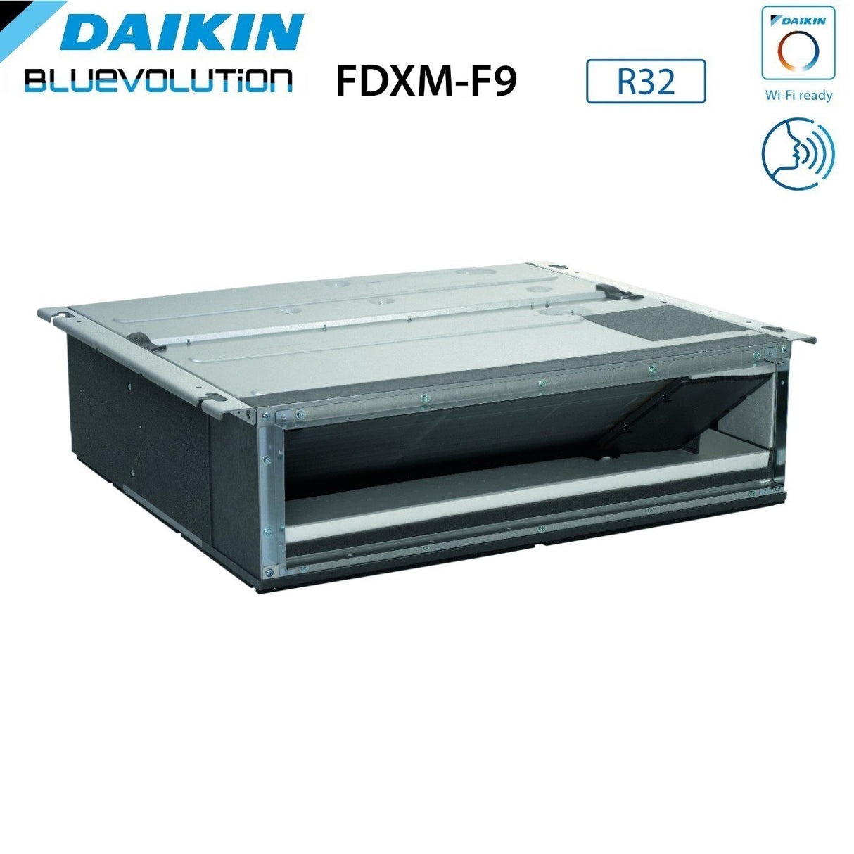 Unité intérieure gainable ultra-plate Daikin Bluevolution 9000 BTU FDXM25F3/F9, R-32, Wi-Fi en option