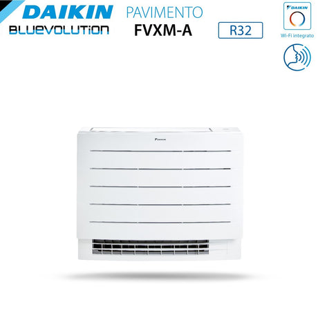 Unità Interna Daikin Bluevolution Perfera a Pavimento 9000 Btu FVXM25A R-32 built-in Wi-Fi Telecomando a Infrarossi Incluso