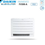 Daikin Bluevolution Perfera Bodenmontiertes Innengerät 18000 Btu FVXM50A R-32, integrierte Wi-Fi-Infrarot-Fernbedienung im Lieferumfang enthalten