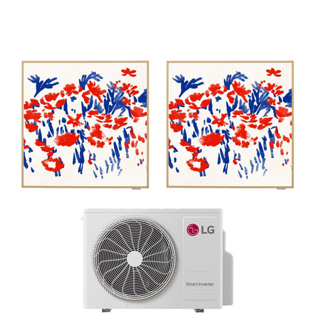 climatizzatore condizionatore lg dual split inverter serie artcool gallery 9_9 con mu2r15 r 32 wi fi optional 9000_9000