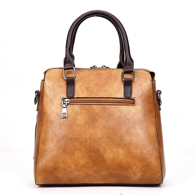 Vintage Camel Handbag