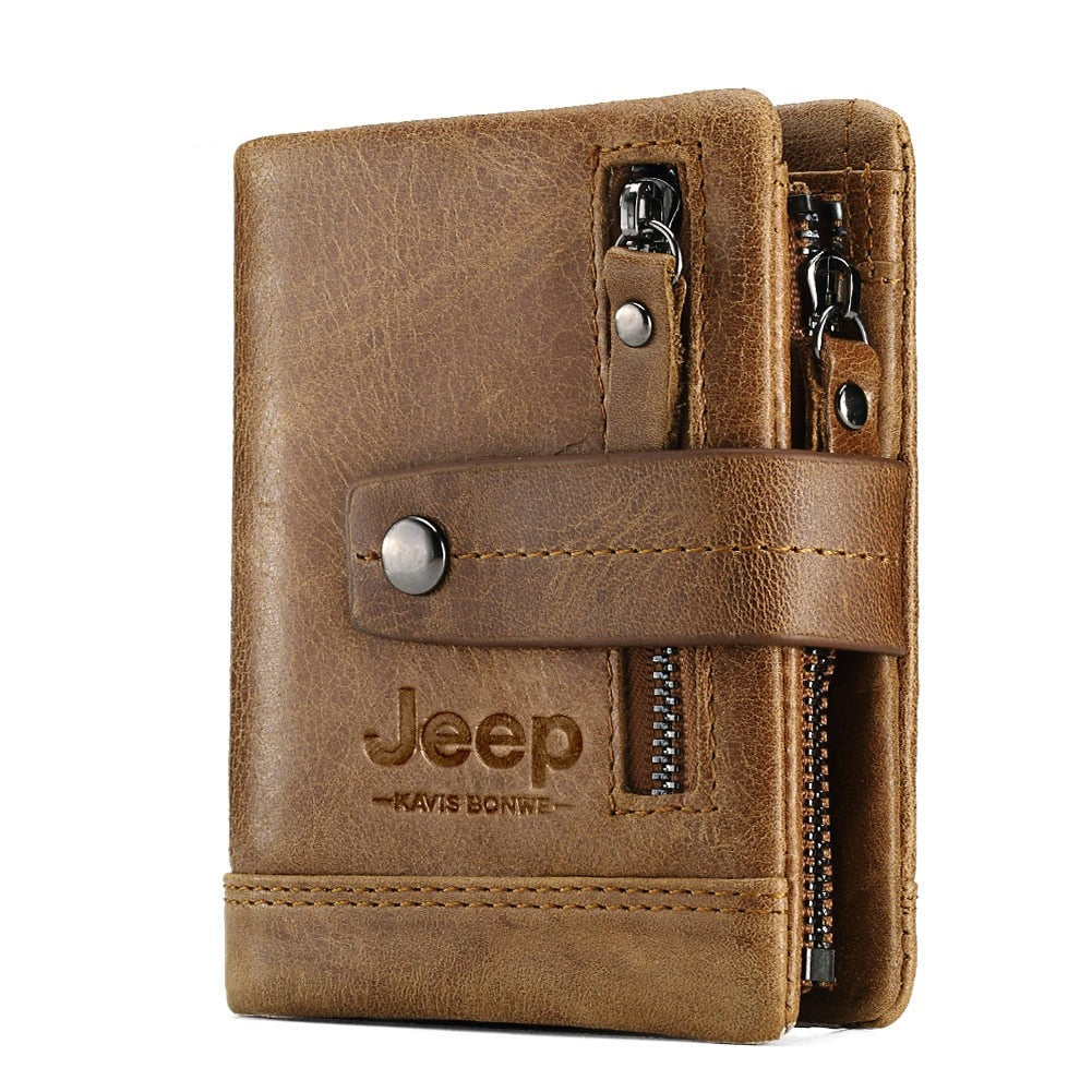 Vintage zip wallet