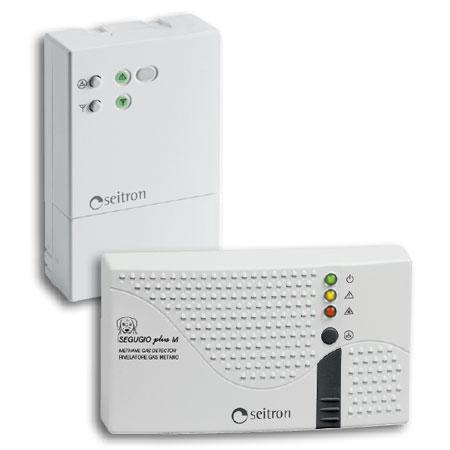 kit rilevatore fughe di gas metano seitron segugio wireless codice kgm001