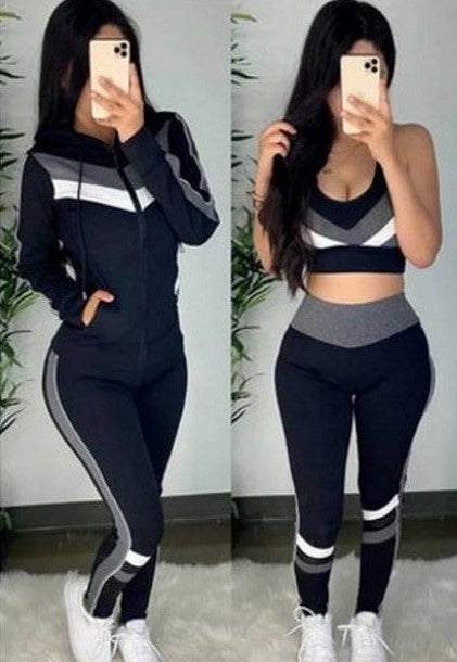 Women's Vintage 3-Piece Ski Suit