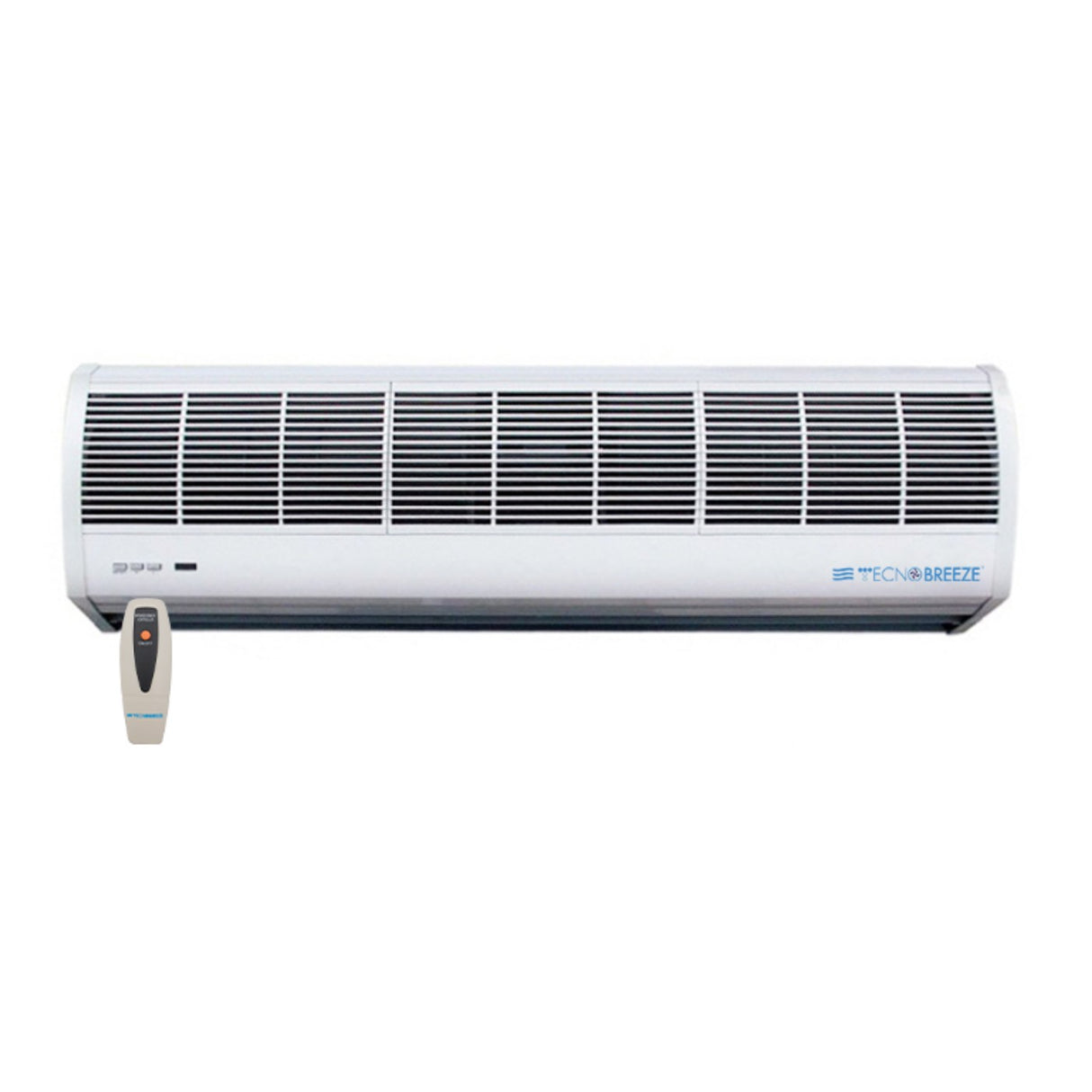 SCHNÄPPCHENBEREICH Zentrifugaler Luftschleier Tecnogas Tecnobreeze Modell NATURAL WIND 150 150 cm mit Fernbedienungscode 14203