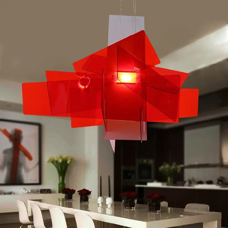 Lustre Moderne en Acrylic