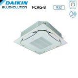 unita interna a cassetta daikin bluevolution round flow 12000 btu fcag35b r 32 wi fi optional con griglia standard inclusa 9251