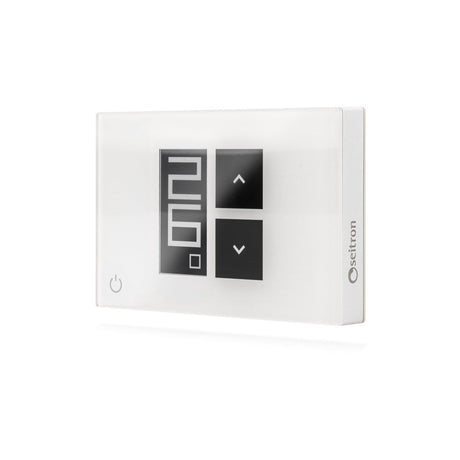 seitron cronotermostato wi fi settimanale seitron wi time wall wireless gcw03mr