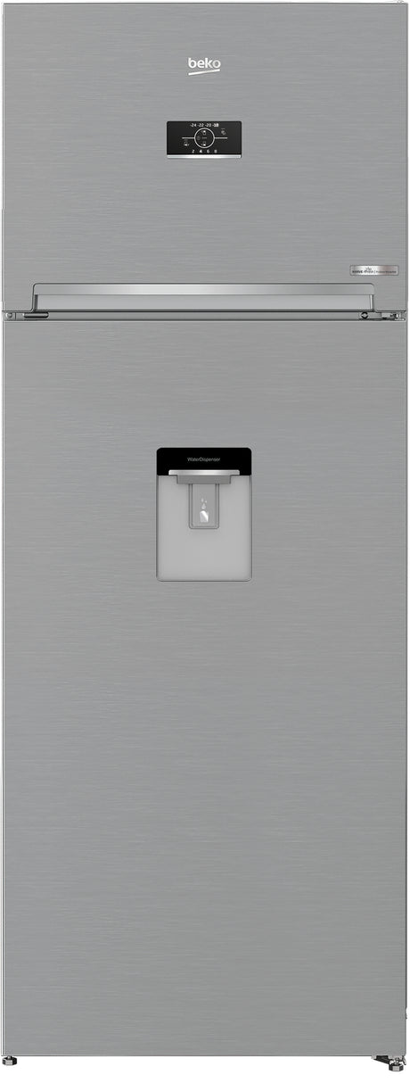 beko frigorifero doppia porta beko rdne455e40dxbn 406 litri classe e a185xl70xp655 compressore prosmart inverter argento ean 8690842621956