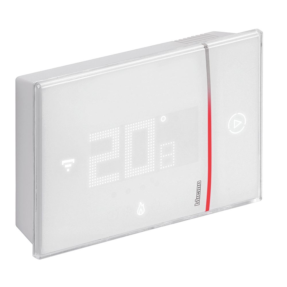 bticino termostato connesso bticino smarther 2 with netatmo a parete bianco wi fi integrato xw8002w