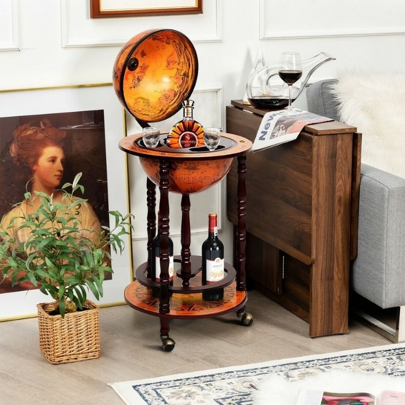 Vintage Bar Globe