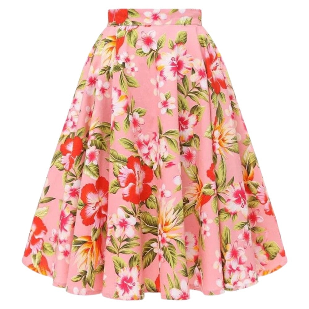 Vintage Rose Floral Skirt