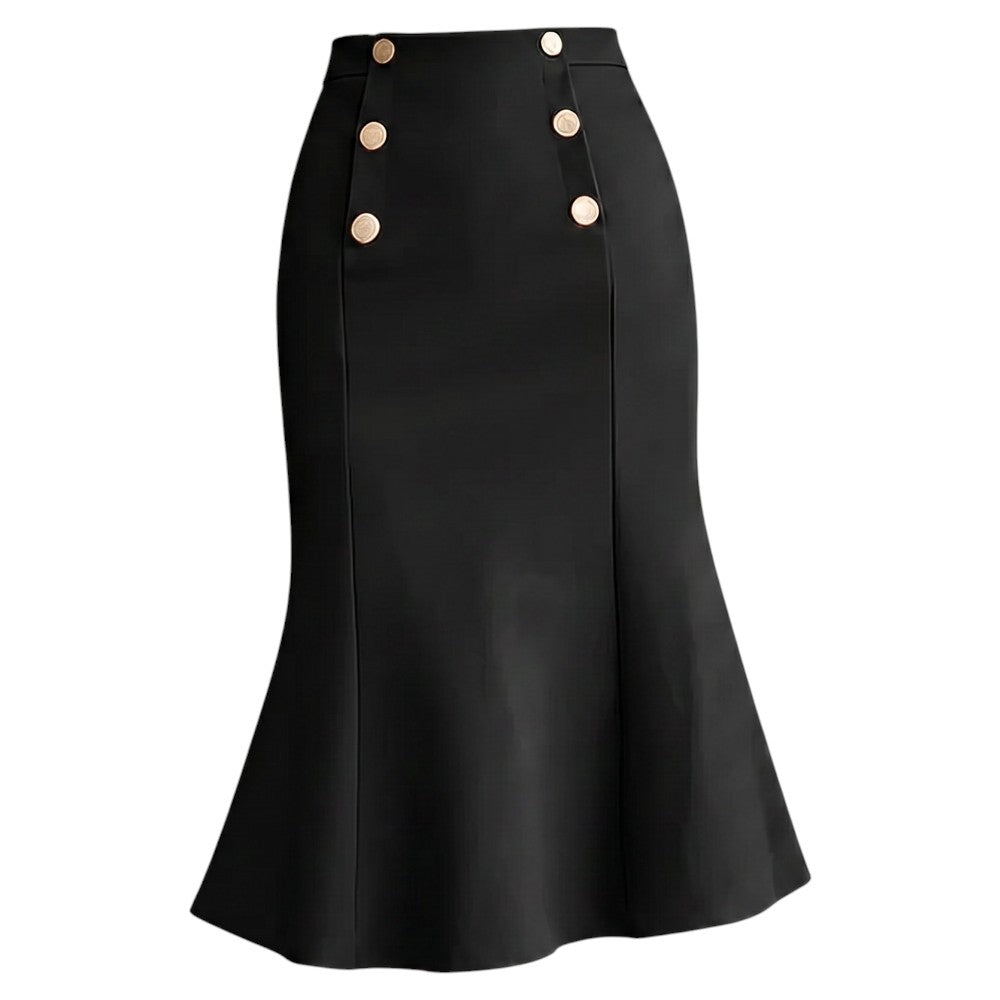 Vintage Straight Skirt