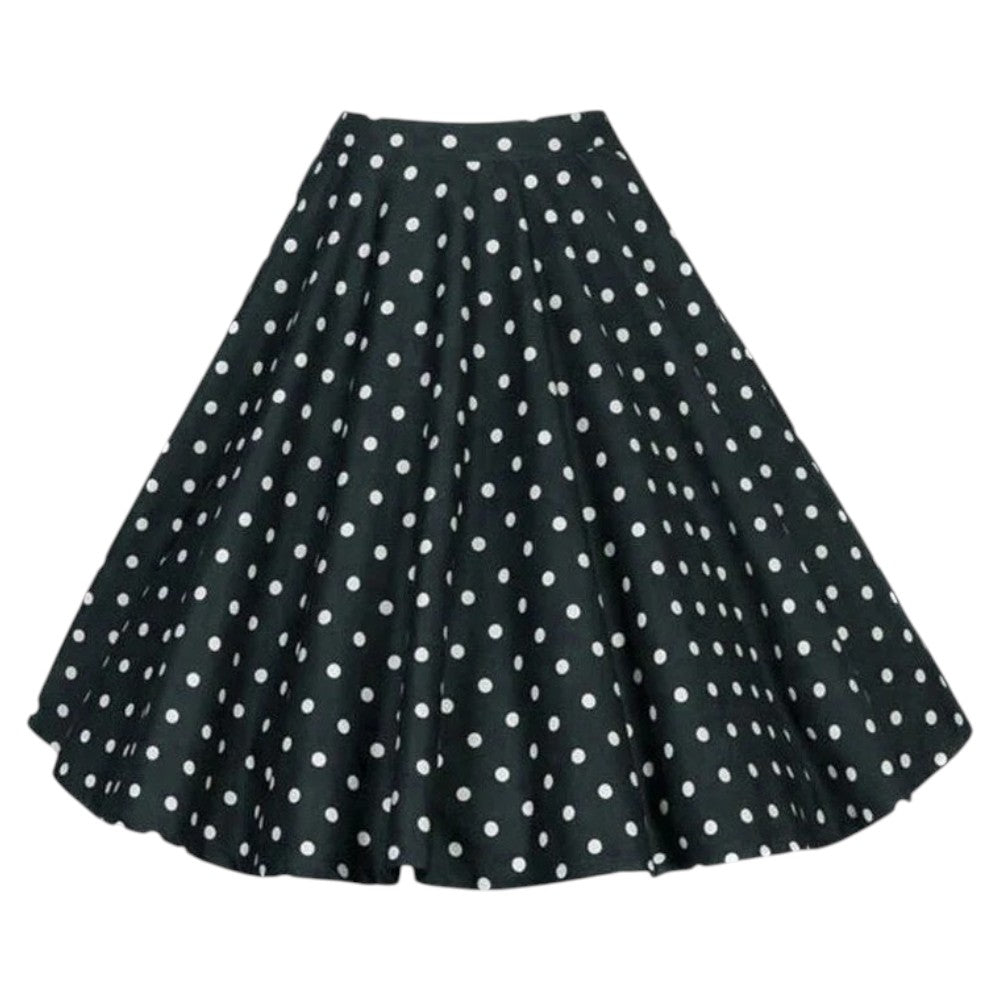 60s Polka Dot Skirt