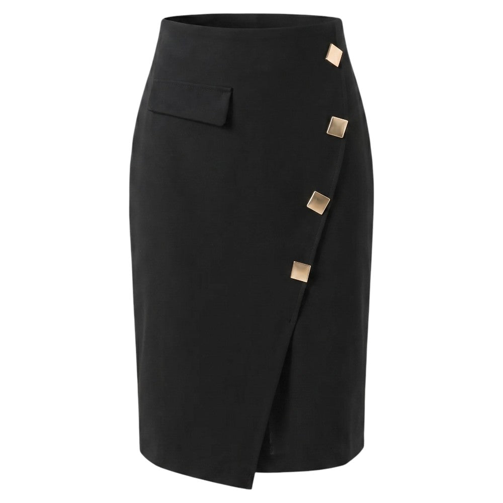 High Waisted Pencil Skirt