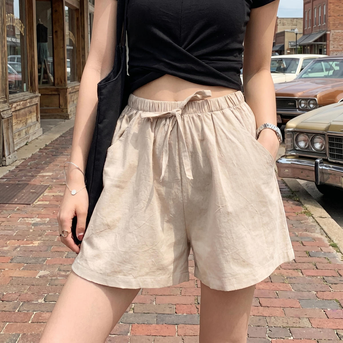 Short Lin Chic Estival Femme