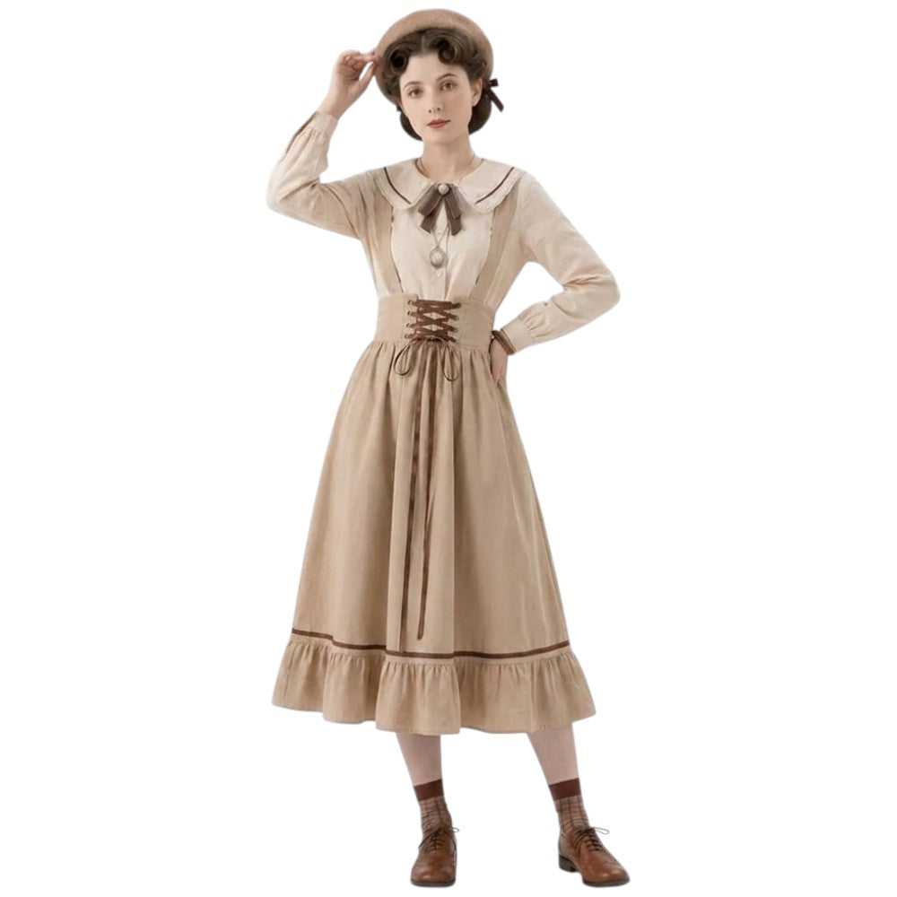 Salopette Robe Style Retro