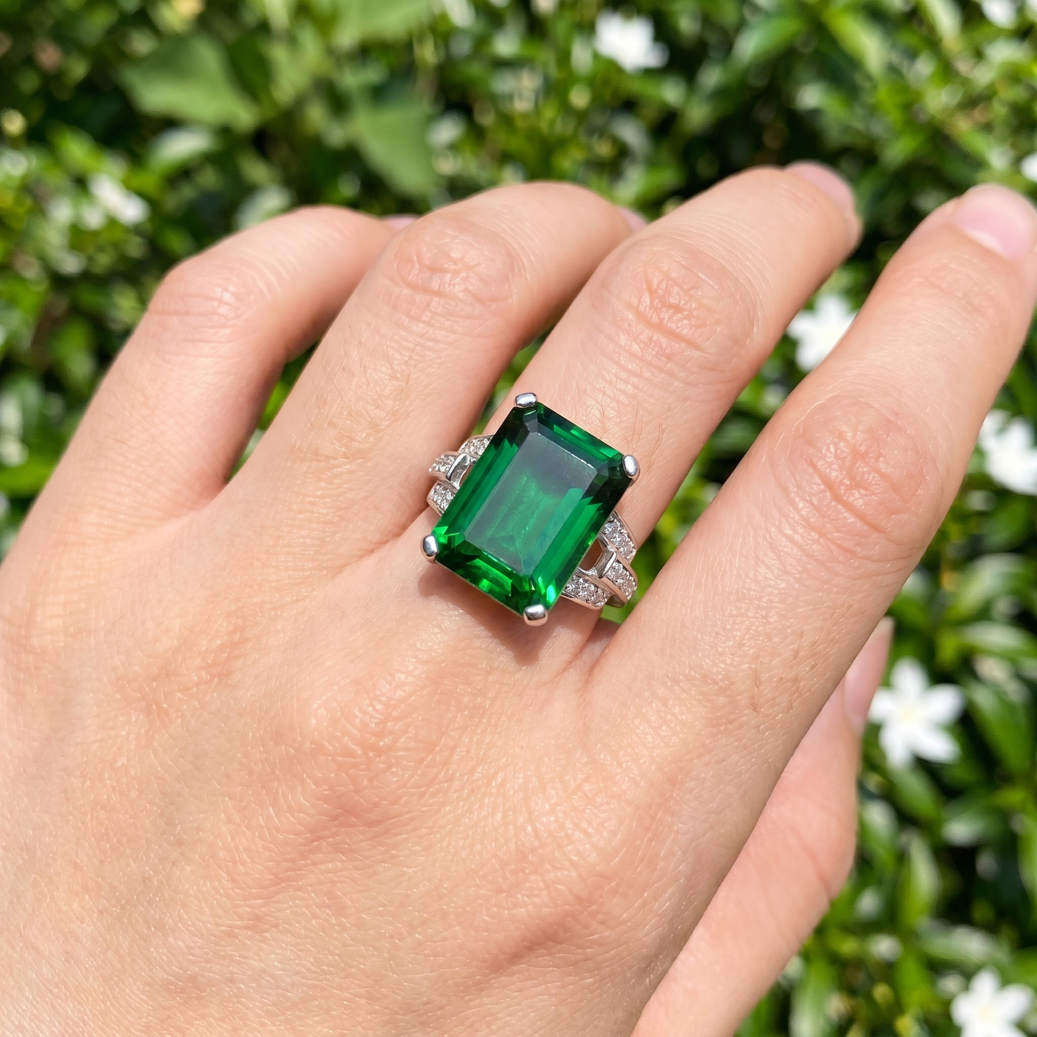 Vintage Emerald Ring