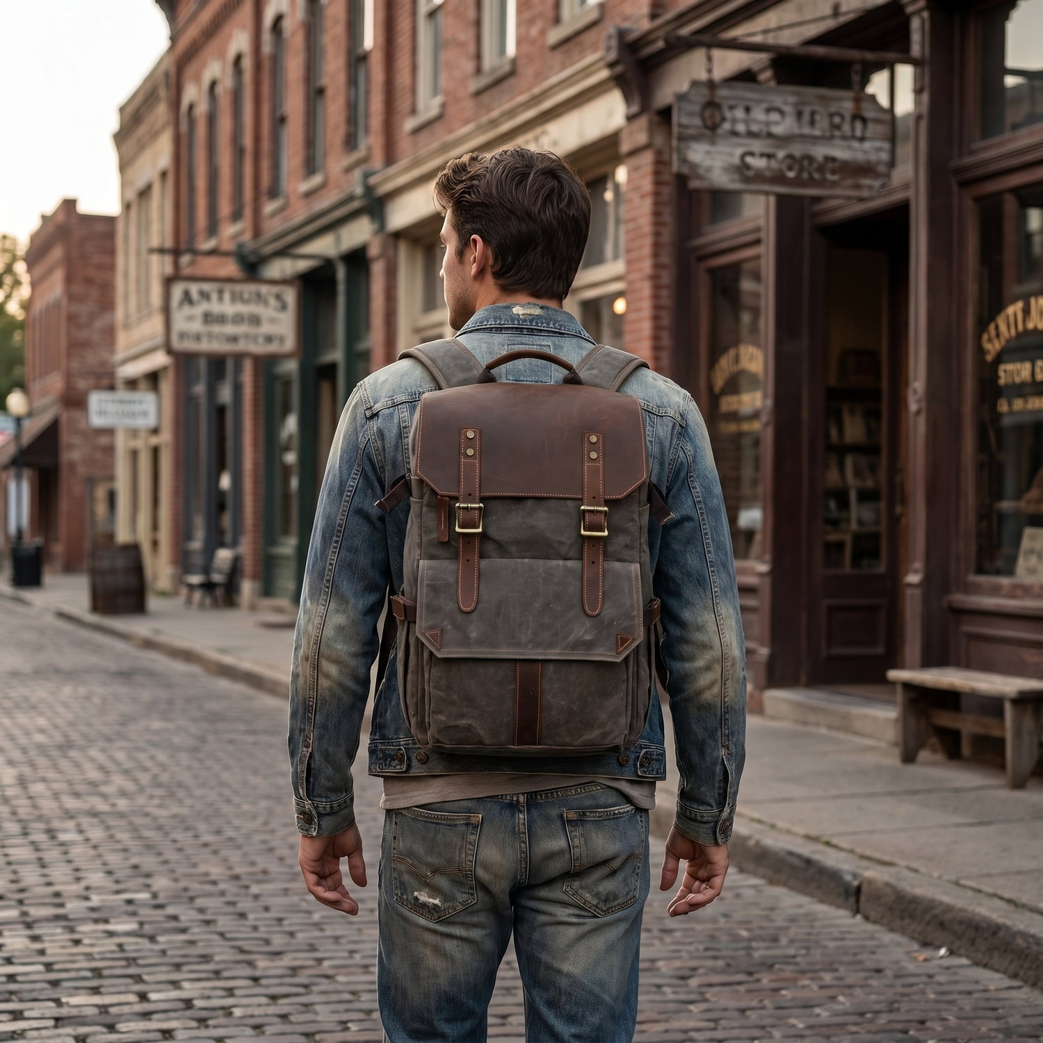 Vintage Camera Backpack