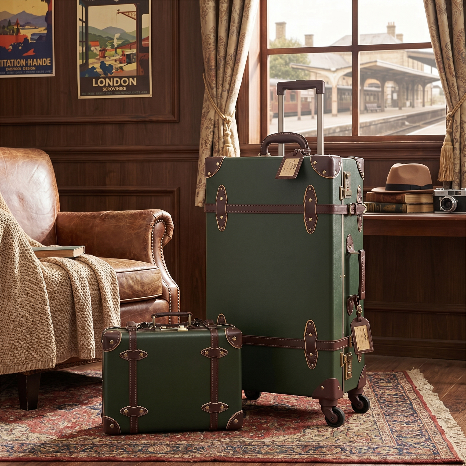Vintage Storage Suitcase