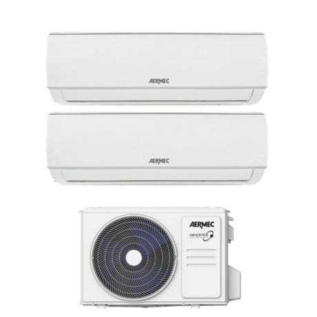 aermec condizionatore dual split aermec sge 99 con mge520 r 32 wi fi optional