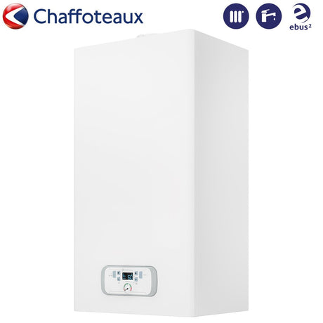 caldaia a condensazione chaffoteaux inoa s 29 low nox metano gpl completa di kit scarico fumi