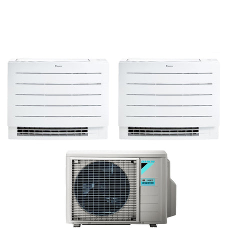 climatizzatore condizionatore daikin a pavimento dual split serie perfera fvxm a 9_12 con 2mxm40m n r 32 wi fi integrato 9000_12000 novita