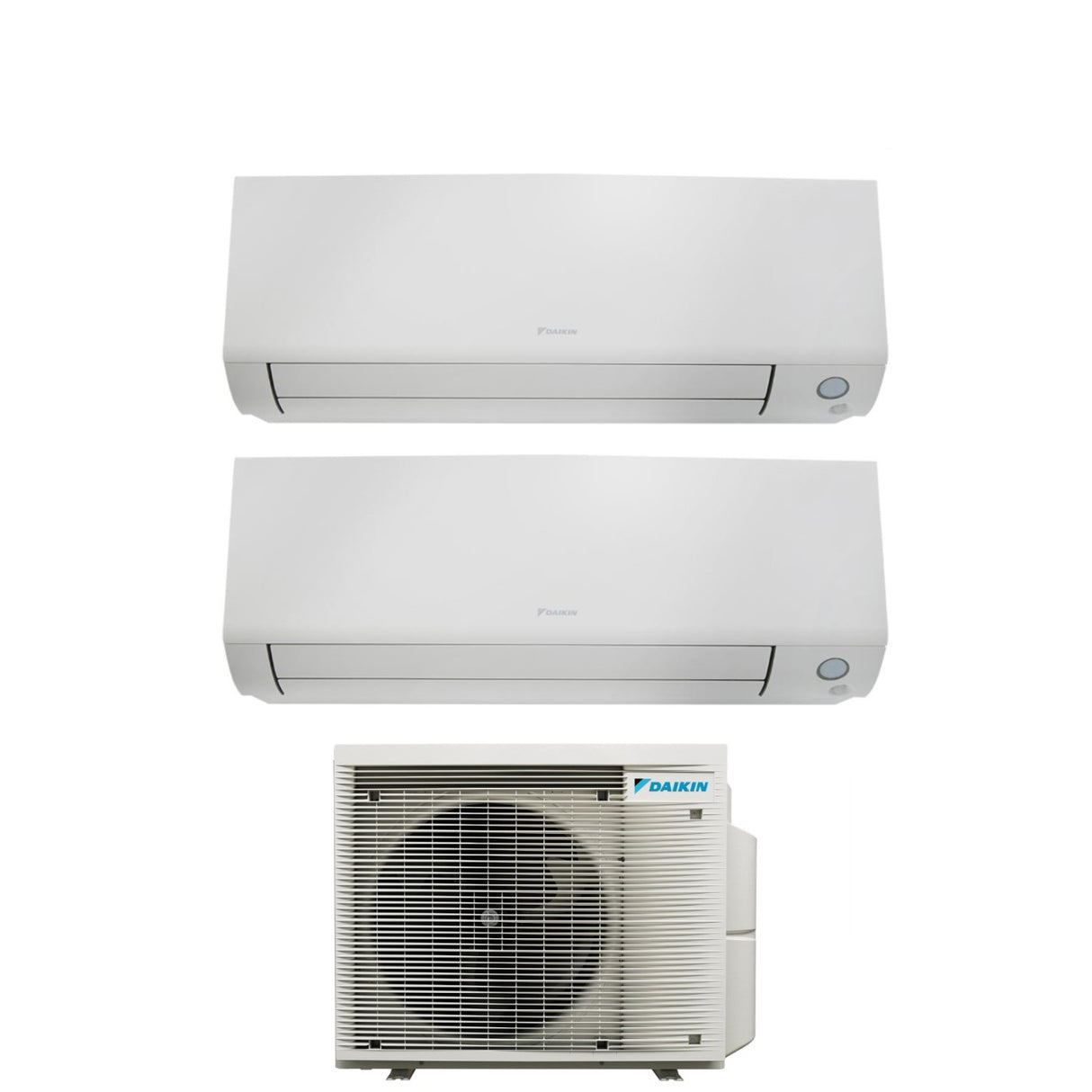 climatizzatore condizionatore daikin bluevolution dual split inverter serie perfera all season 7+12 con 2mxm68a r 32 wi fi integrato 7000+12000 garanzia italiana