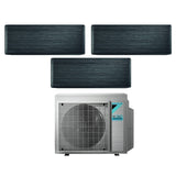 climatizzatore condizionatore daikin bluevolution trial split inverter serie stylish blackwood 7_7_7 con 3mxm52m n wi fi r 32 7000_7000_7000 new 2018