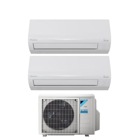climatizzatore condizionatore dual split inverter r 32 serie sensira 9000_12000 btu 2amxf50a wi fi optional 9_12 novita
