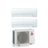 climatizzatore condizionatore dual split mitsubishi electric inverter serie smart msz hr 9000_9000 con mxz 2ha40vf gas r 32 wi fi optional 9_9 novita