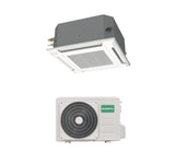 climatizzatore condizionatore fujitsu general cassetta a flusso d aria circolare inverter 54000 btu aux54krlb e con comando e con pannello 11355
