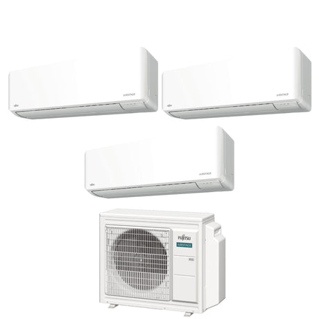 climatizzatore condizionatore fujitsu trial split inverter serie km 7_7_14 con aoyg18kbta3 r 32 wi fi integrato 7000_7000_14000