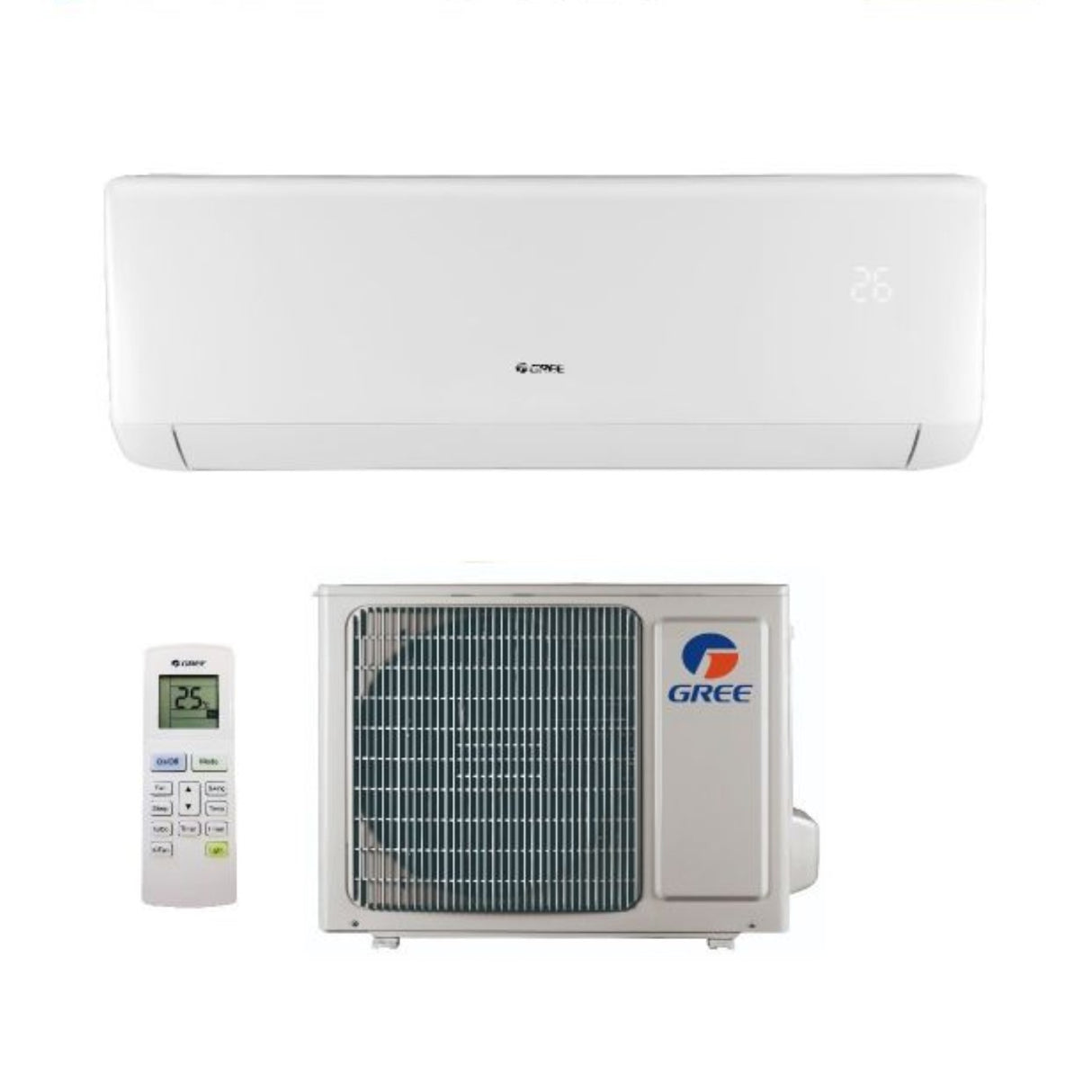 climatizzatore condizionatore gree inverter serie bora 24000 btu r 32 classe a__