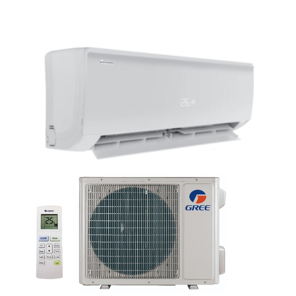 climatizzatore condizionatore gree inverter serie bora plus 24000 btu gwh24aad k6dna4b r 32 wi fi optional a__ a_