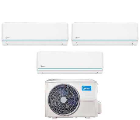 climatizzatore condizionatore midea trial split inverter serie evolution 9_9_9 con m3of 27hfn8 q r 32 wi fi optional 9000_9000_9000