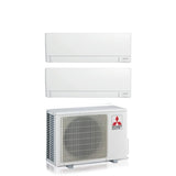 climatizzatore condizionatore mitsubishi electric dual split inverter linea plus serie msz ay 9_9 con mxz 2f33vf r 32 wi fi integrato 9000_9000