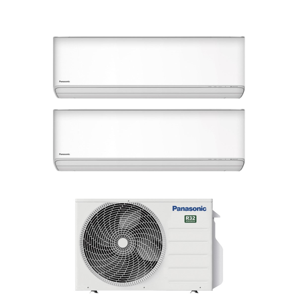 climatizzatore condizionatore panasonic dual split inverter serie etherea white 9_12 con cu 2z41tbe r 32 wi fi optional 9000_12000 bianco new 2018
