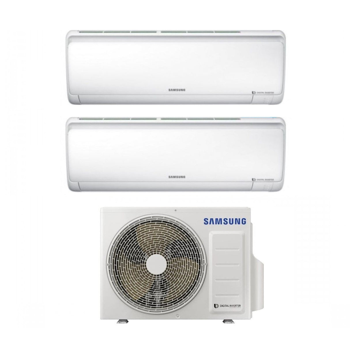 climatizzatore condizionatore samsung inverter dual split serie maldives quantum 9_18 a__ con aj050ncj r 32 9000_18000 new 2018