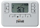 cronotermostato ferroli oscar on off programmazione settimanale 013110xa