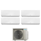 daikin climatizzatore condizionatore daikin bluevolution quadri split inverter serie ftxmr perfera wall 12121212 con 4mxm80a r 32 wi fi integrato 12000120001200012000 garanzia italiana