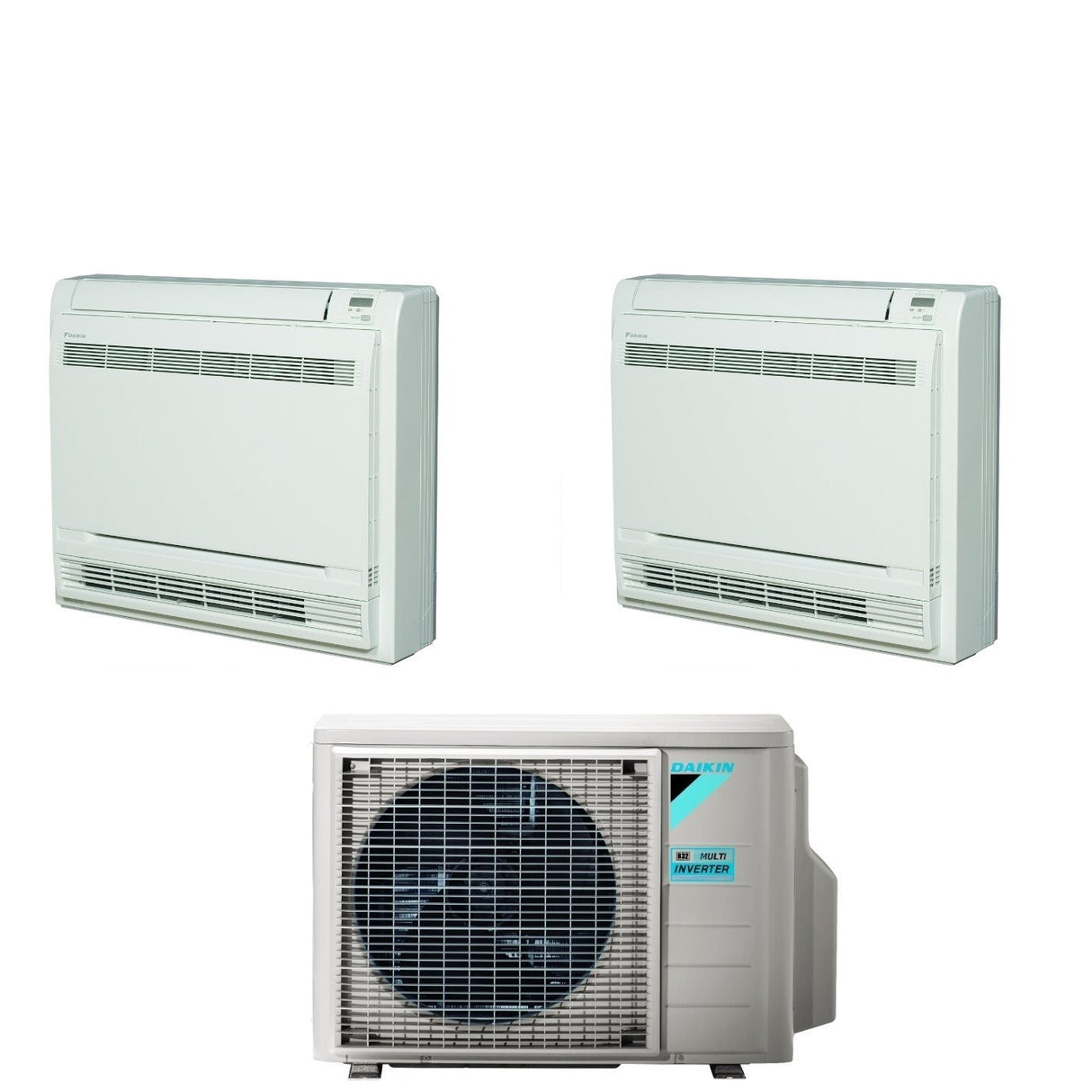 daikin climatizzatore condizionatore dual split pavimento inverter bluevolution fvxm 9000_18000 btu 9_18 con 2mxm50m r32 a__ wi fi 4570
