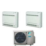 daikin climatizzatore condizionatore dual split pavimento inverter bluevolution fvxm 9000_18000 btu 9_18 con 2mxm50m r32 a__ wi fi 4570