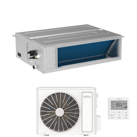 daitsu condizionatore canalizzato daitsu 30000 btu acd30kdbs r 32 wi fi integrato con comando a filo