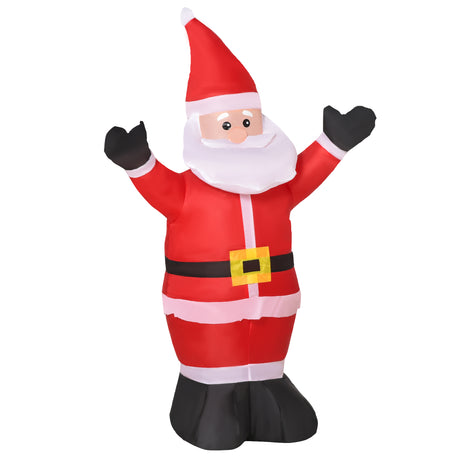easycomfort easycomfort babbo natale gonfiabile luminoso luci led decorazione natalizia altezza 1 2m
