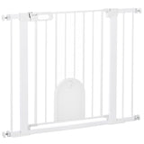 easycomfort easycomfort cancellino per cani regolabile con porta piccola e chiusura automatica 75 103x76cm bianco