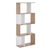easycomfort easycomfort libreria di design scaffale ufficio legno moderna 4 ripiani 6024148cm ean 8054111844291