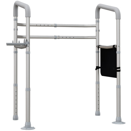 easycomfort easycomfort supporto water con braccioli regolabile in altezza e larghezza con 2 piedini a ventosa