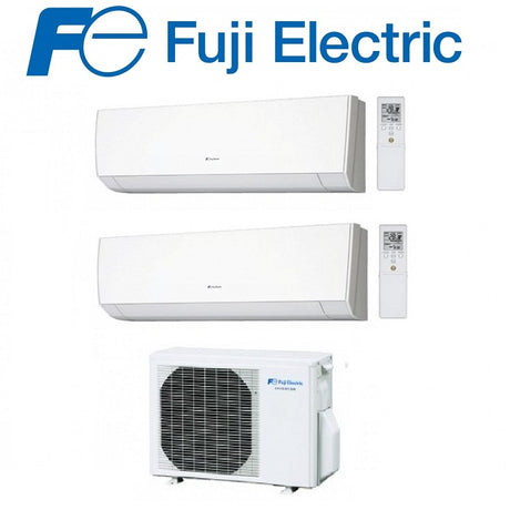 fuji inverter dual split a parete serie lm 12000_12000 con rog18ly
