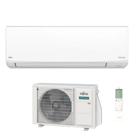 fujitsu condizionatore fujitsu kj white 9000 btu aseh09kjcal r 32 wi fi integrato